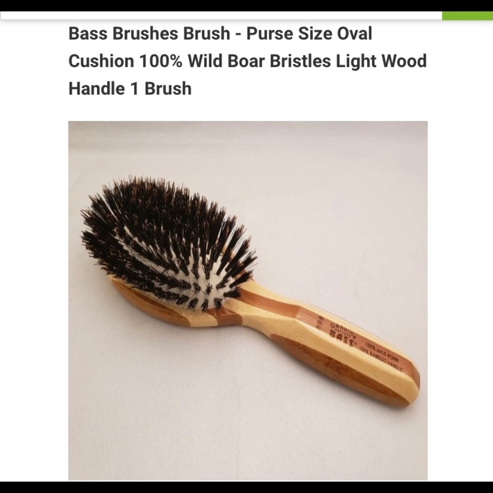 BASS hair brush